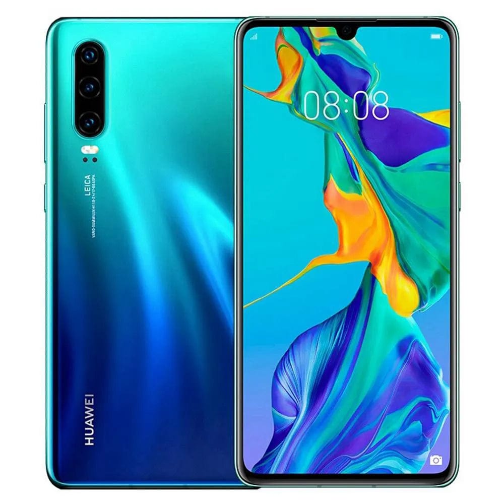 Huawei P30 Lite 128GB Dual Sim - Aurora Blue – Nutronics Huawei P30 Lite 128GB Dual Sim - Aurora Blue – Nutronics