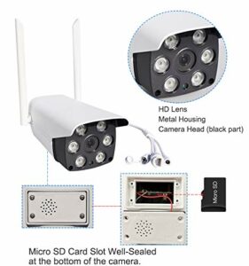 Technik - Outdoor Wifi Camera With Two Way Communications