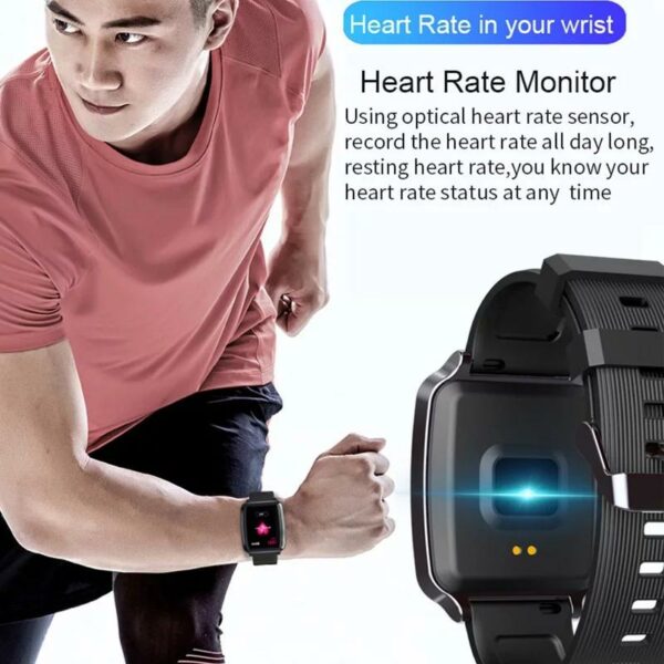 Smart Watch with Heart Rate & Temperature Monitoring Wearfit