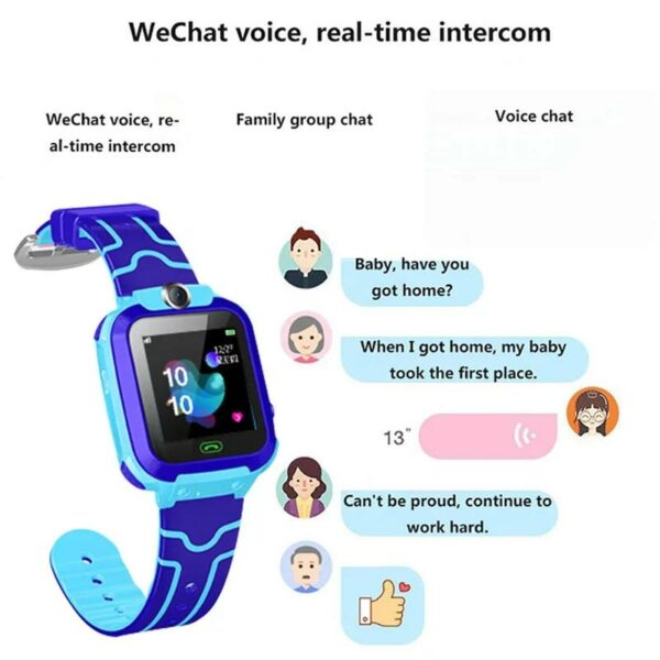 Kids Smart Watch With Location Monitoring & SOS Camera feature