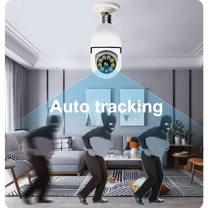 Technik - Bulb Fixture Wifi Camera With Motion Detection