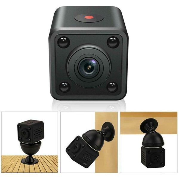 Technik - Mini WiFi Camera HD 1080P Video Audio Recorder with IR Night Vision