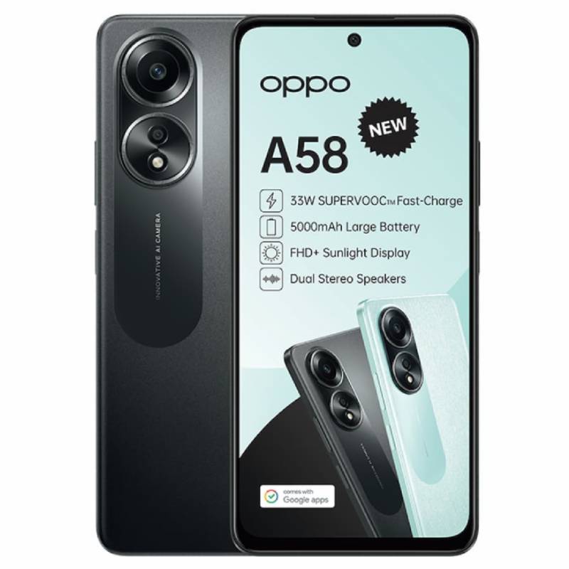 Oppo A58 4G Dual Sim 128GB