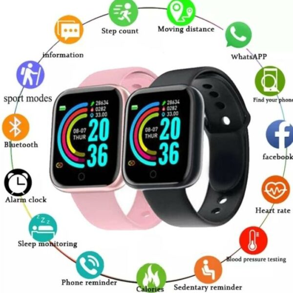 Bluetooth Active Fitness Tracker Smart Watch