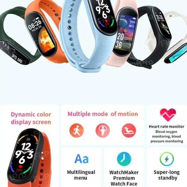 Health & Blood Pressure Monitoring Bluetooth Smart Band