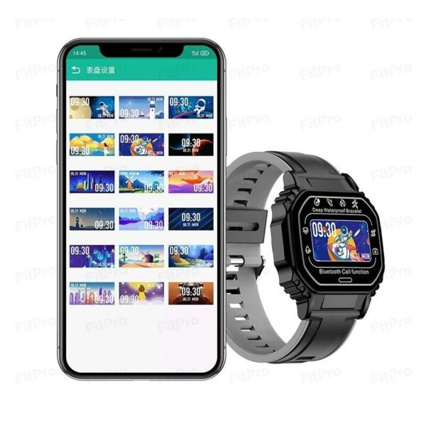 FitPro Bluetooth Health Management Smart Watch