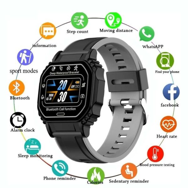 FitPro Bluetooth Health Management Smart Watch