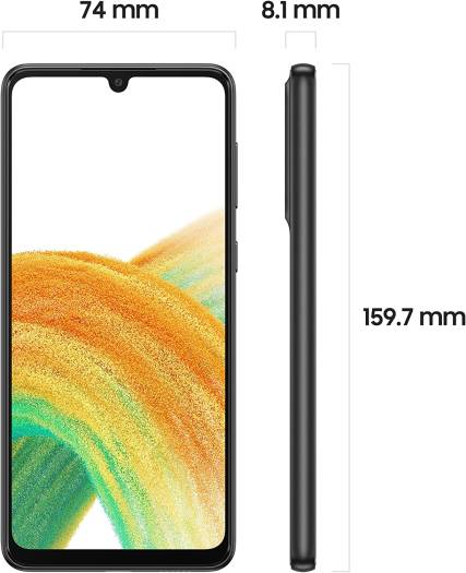 Samsung Galaxy A33 5G 128GB Dual Sim - Awesome Black